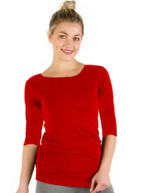 3/4 Sleeve Long Skinny  Tee