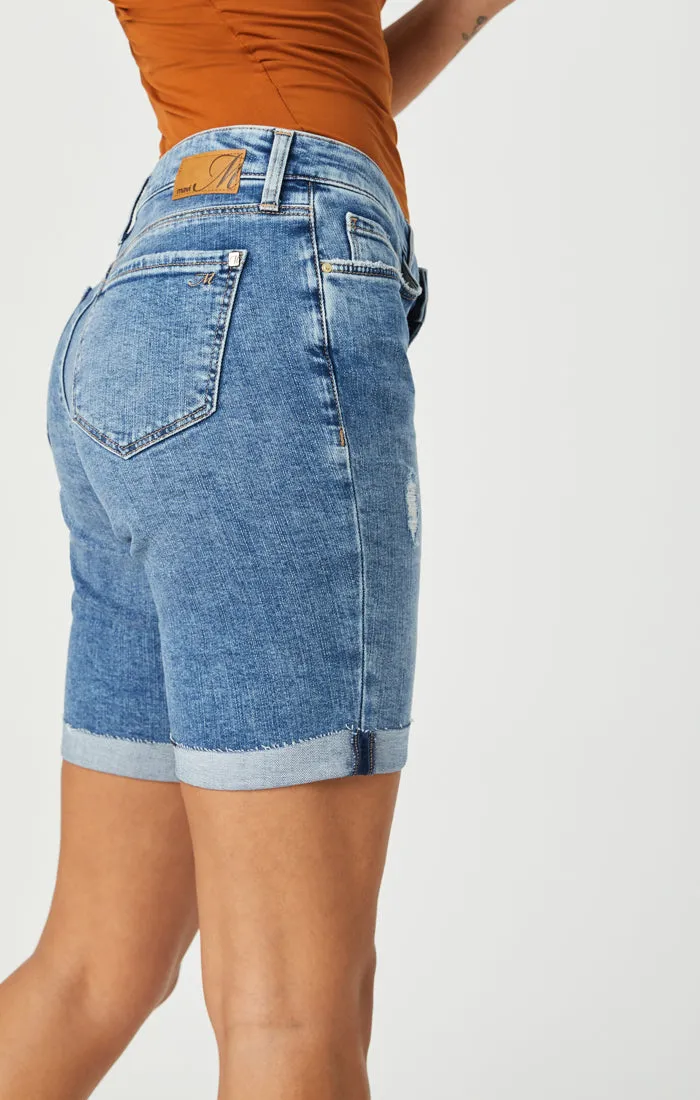 ALEXIS SHORTS IN RIPPED & FRINGE VINTAGE
