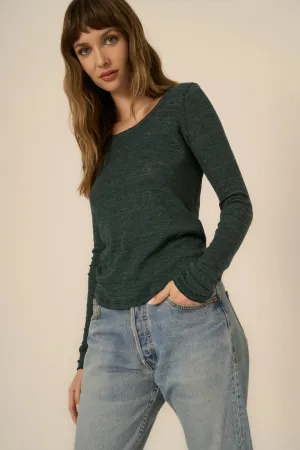 Angel Baby Long Sleeve Ribbed Tee