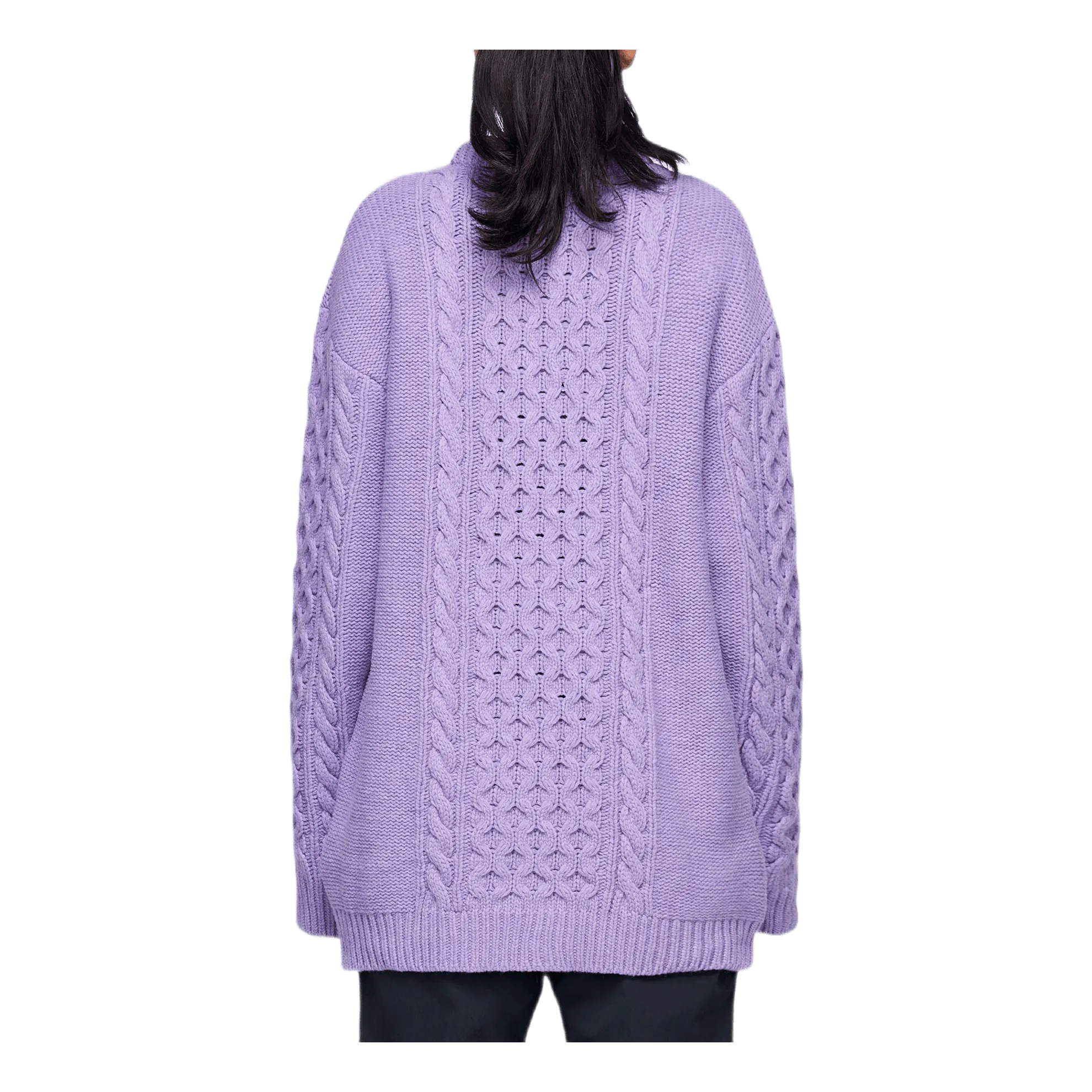 Boyfriend Knit Purple