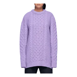 Boyfriend Knit Purple