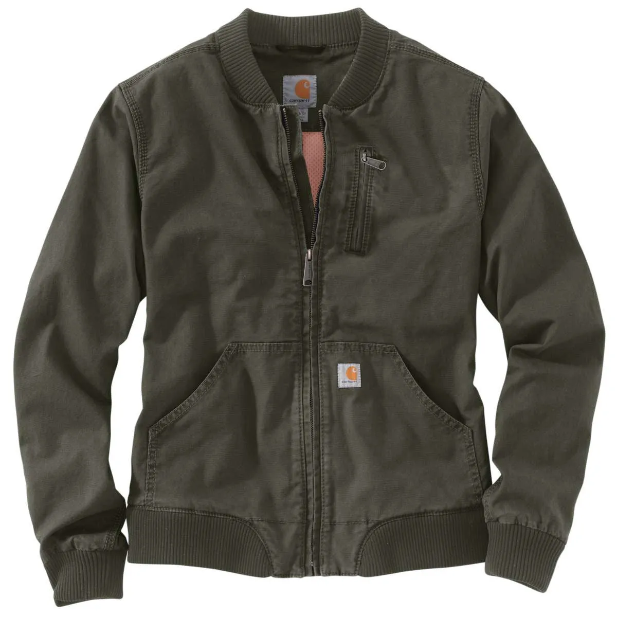 Carhartt Women's Olive Crawford Bomber Jacket