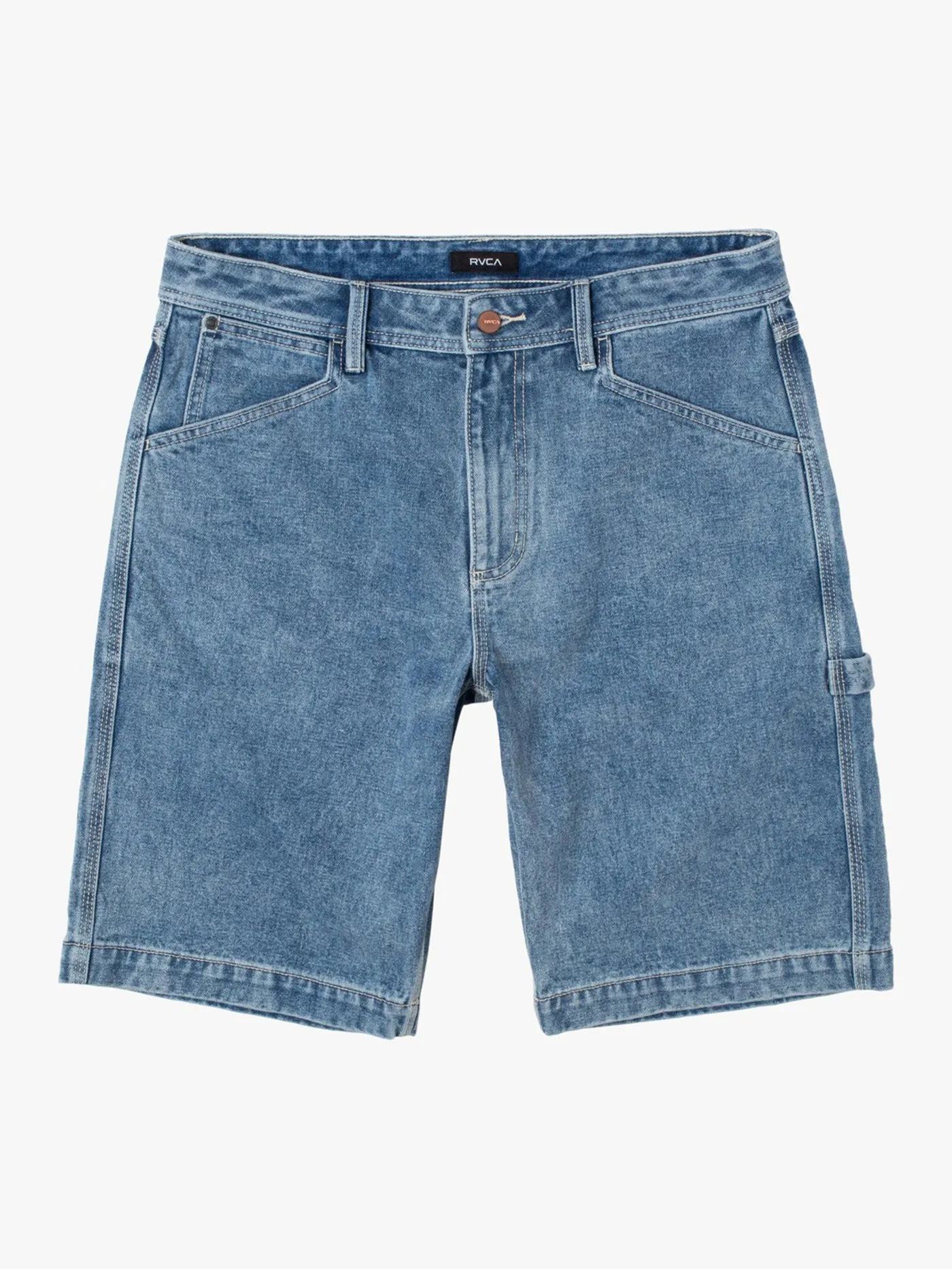 Chainmail Denim Shorts