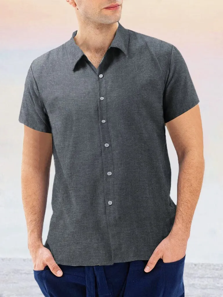 Classic Comfy Cotton Linen Shirt