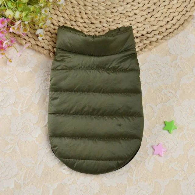 Coat Warm Dog clothes for small dogs