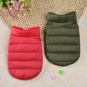 Coat Warm Dog clothes for small dogs