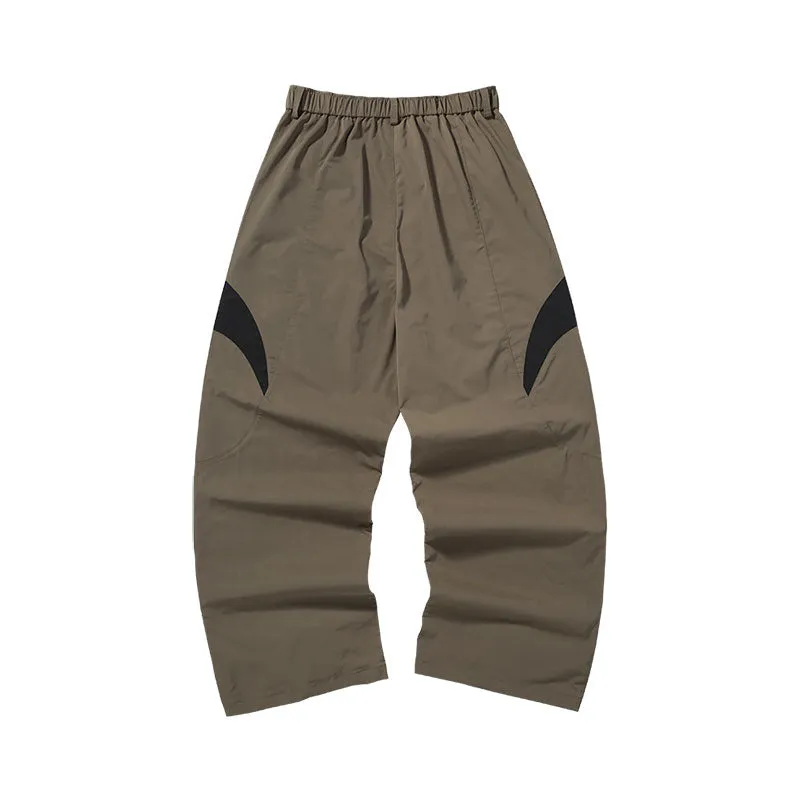 【GENANX2024NEW】Athflow elastic waist loose straight leg sports casual pants
