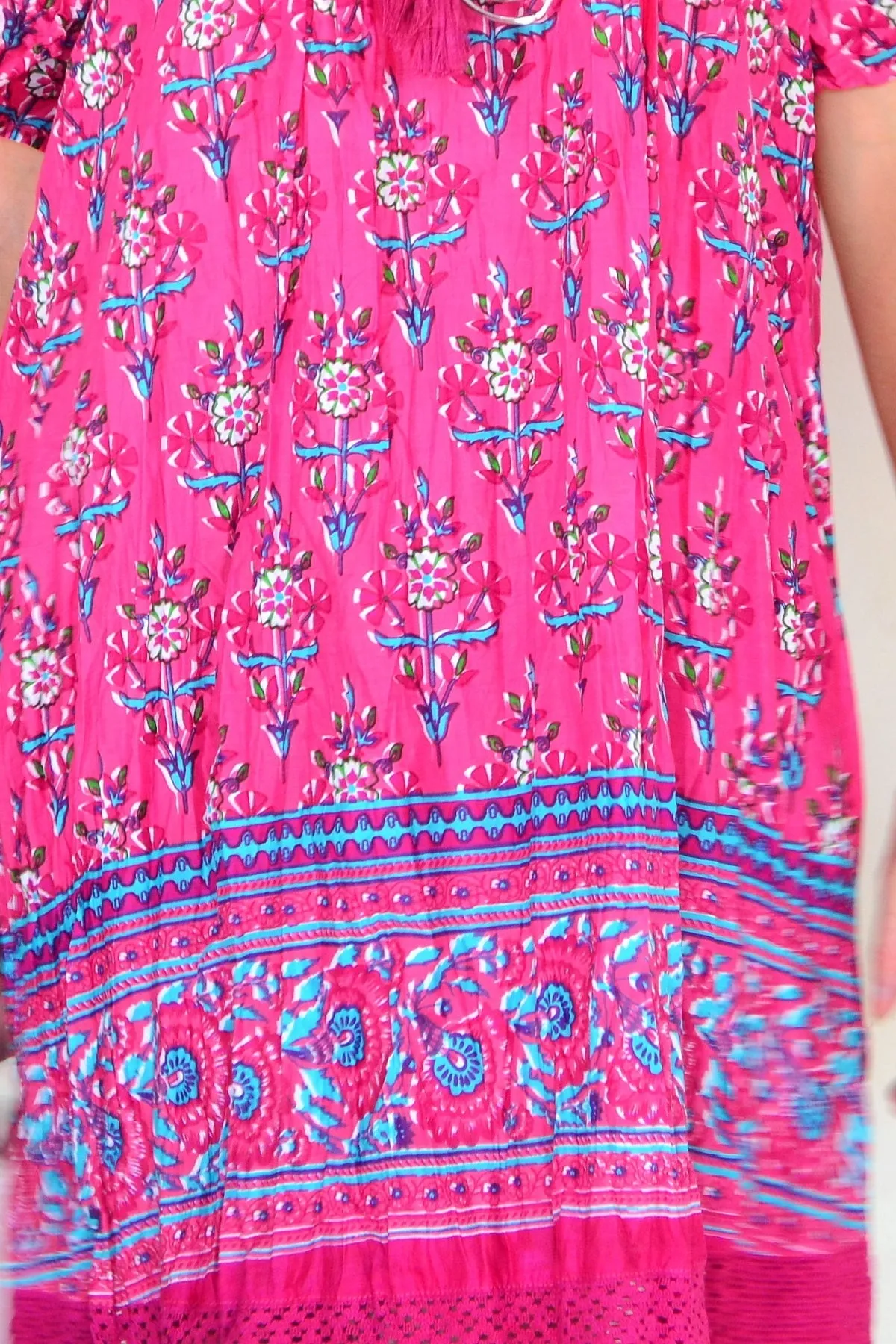 Hannah Boho Short Sleeve Tunic