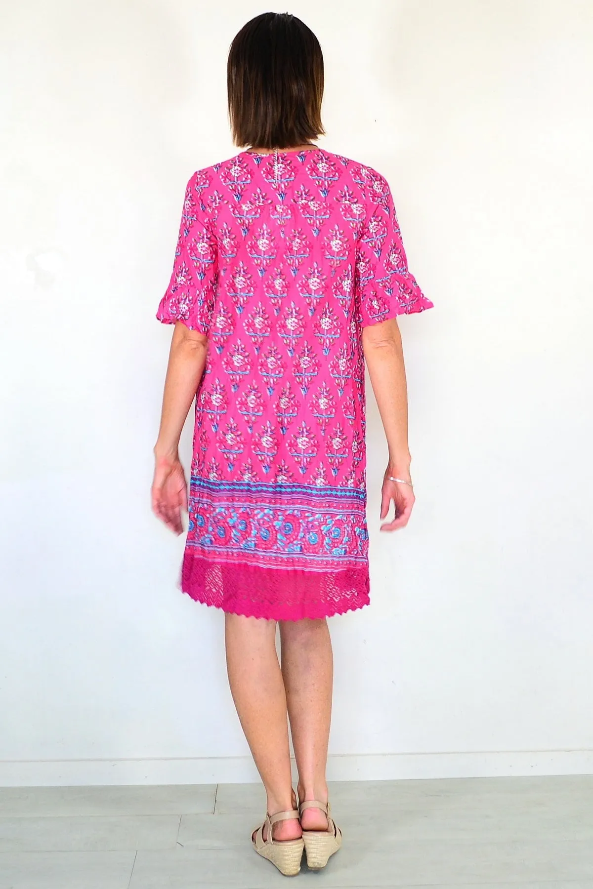 Hannah Boho Short Sleeve Tunic