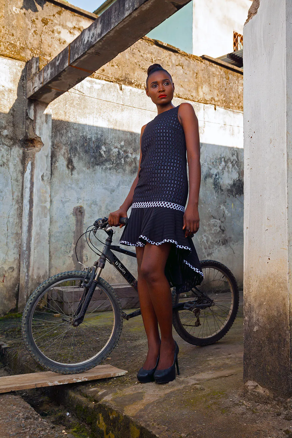 HAZEL LAYERED DRESS - S