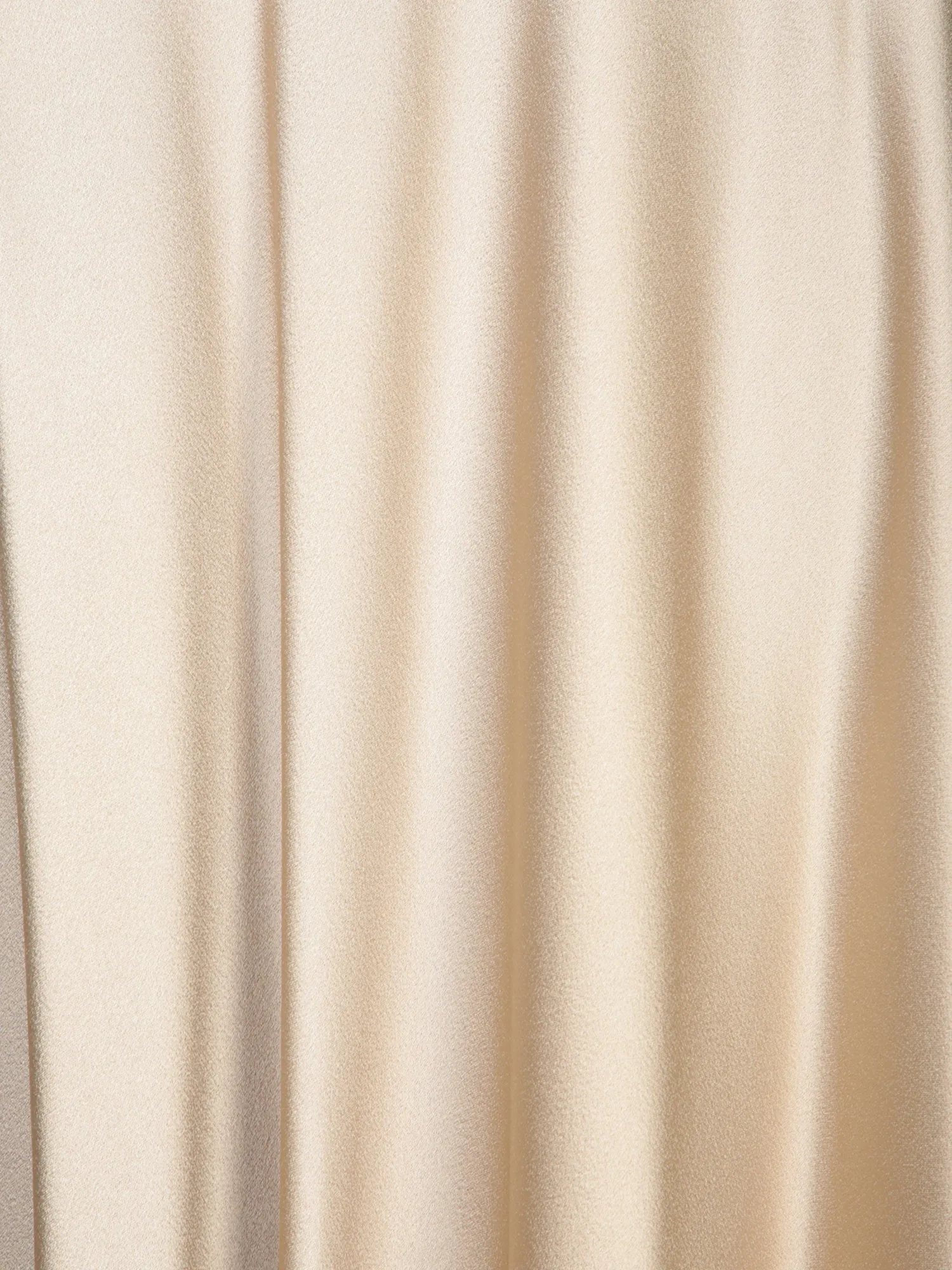 Ivory Satin Chantilly Midi Skirt