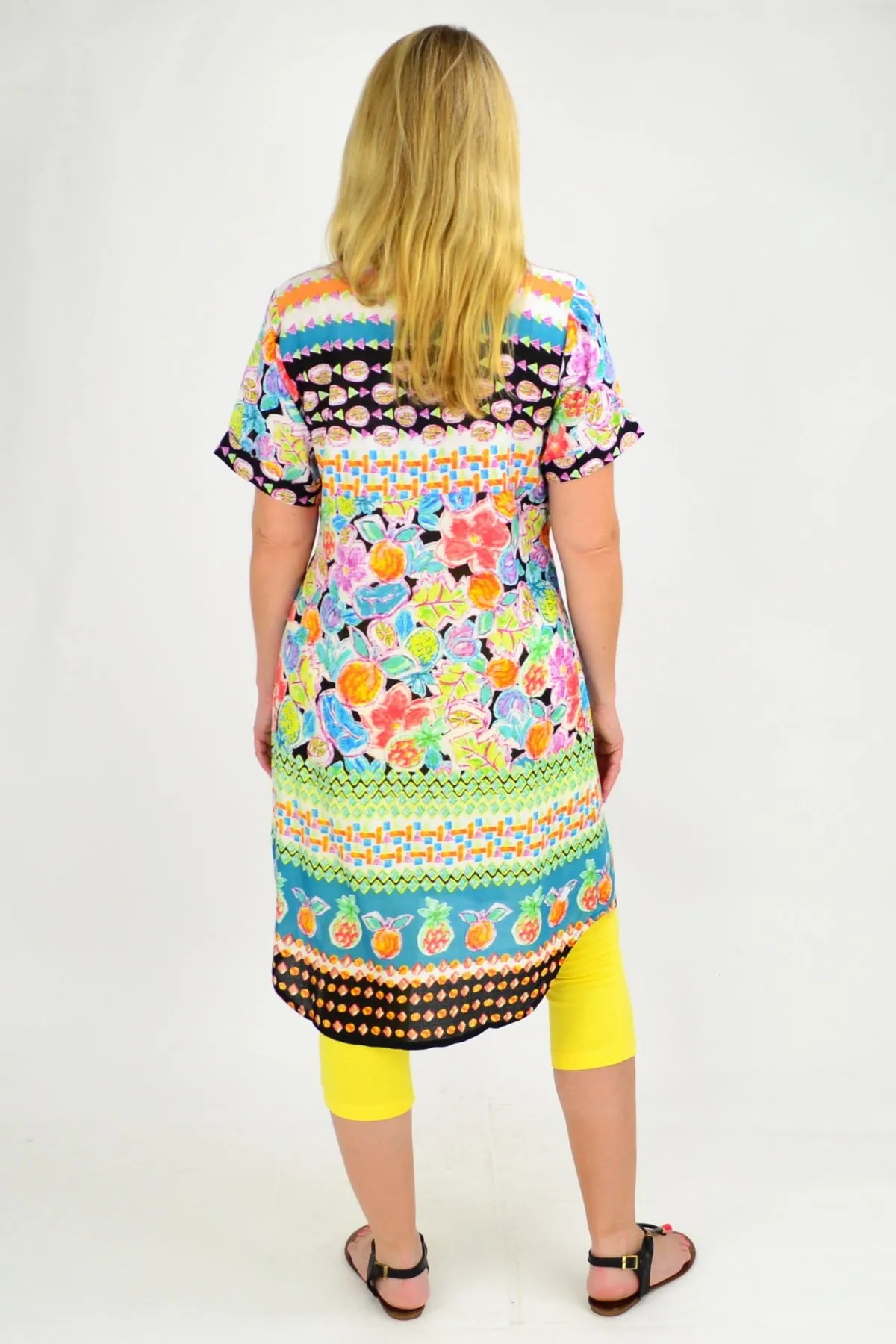 La Boqueria Print Tunic Top