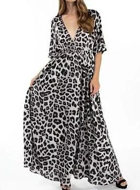 Leopard print dress