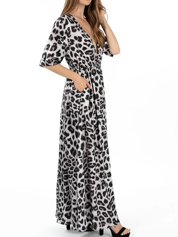 Leopard print dress