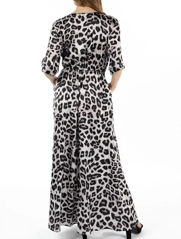 Leopard print dress