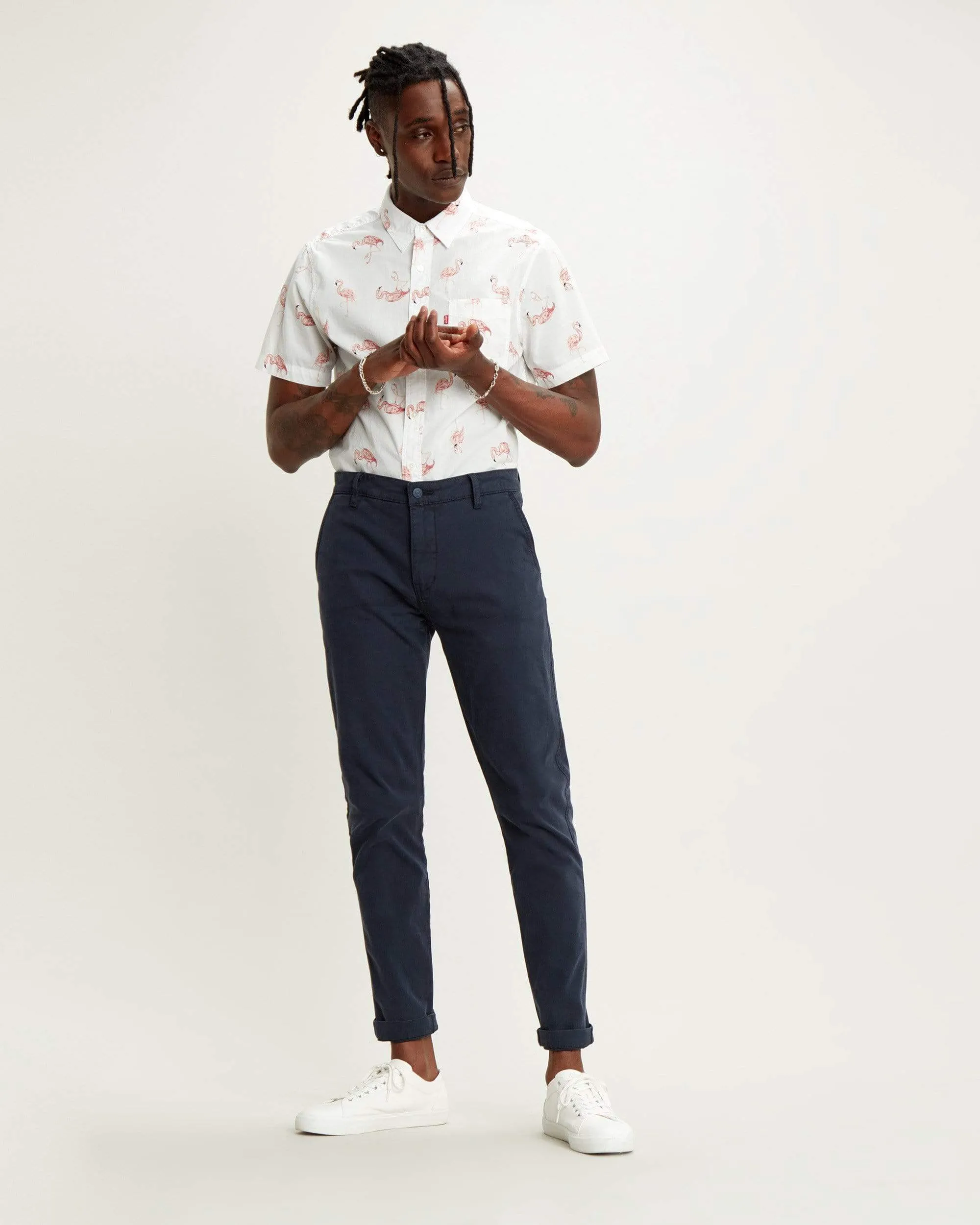 Levi's® XX Chino Slim II Mens Slim Tapered Chinos - Baltic Navy Shady