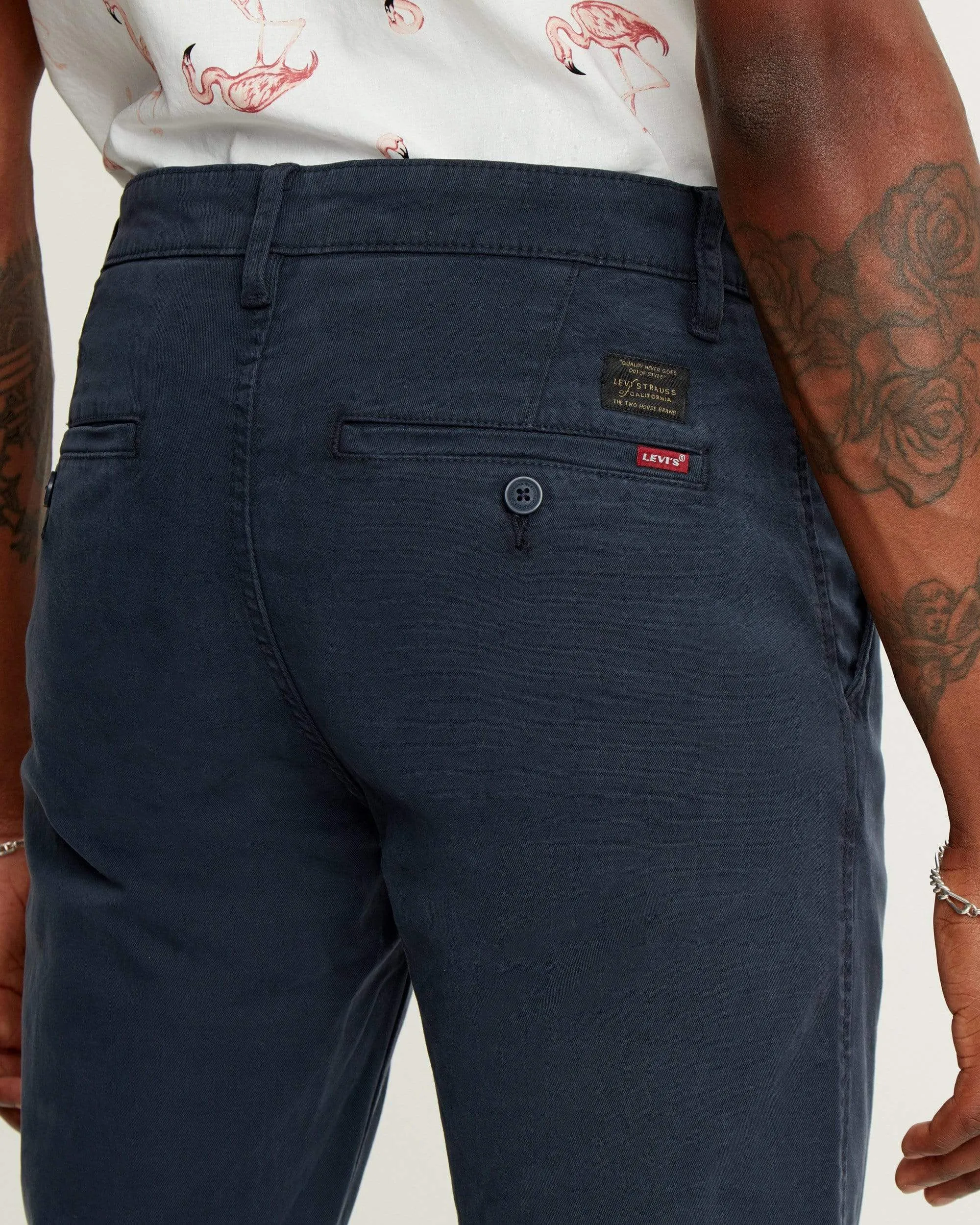 Levi's® XX Chino Slim II Mens Slim Tapered Chinos - Baltic Navy Shady