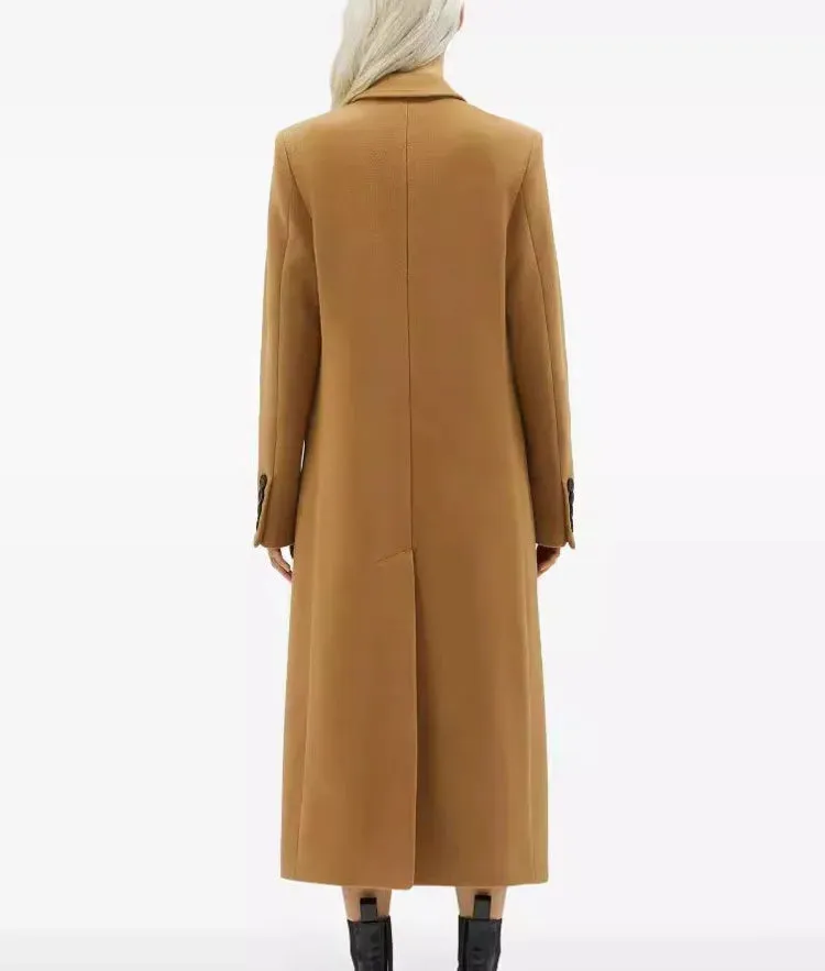 Long Camel Coat | VERA
