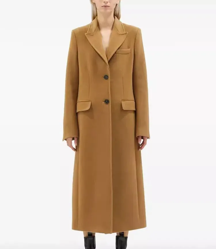 Long Camel Coat | VERA