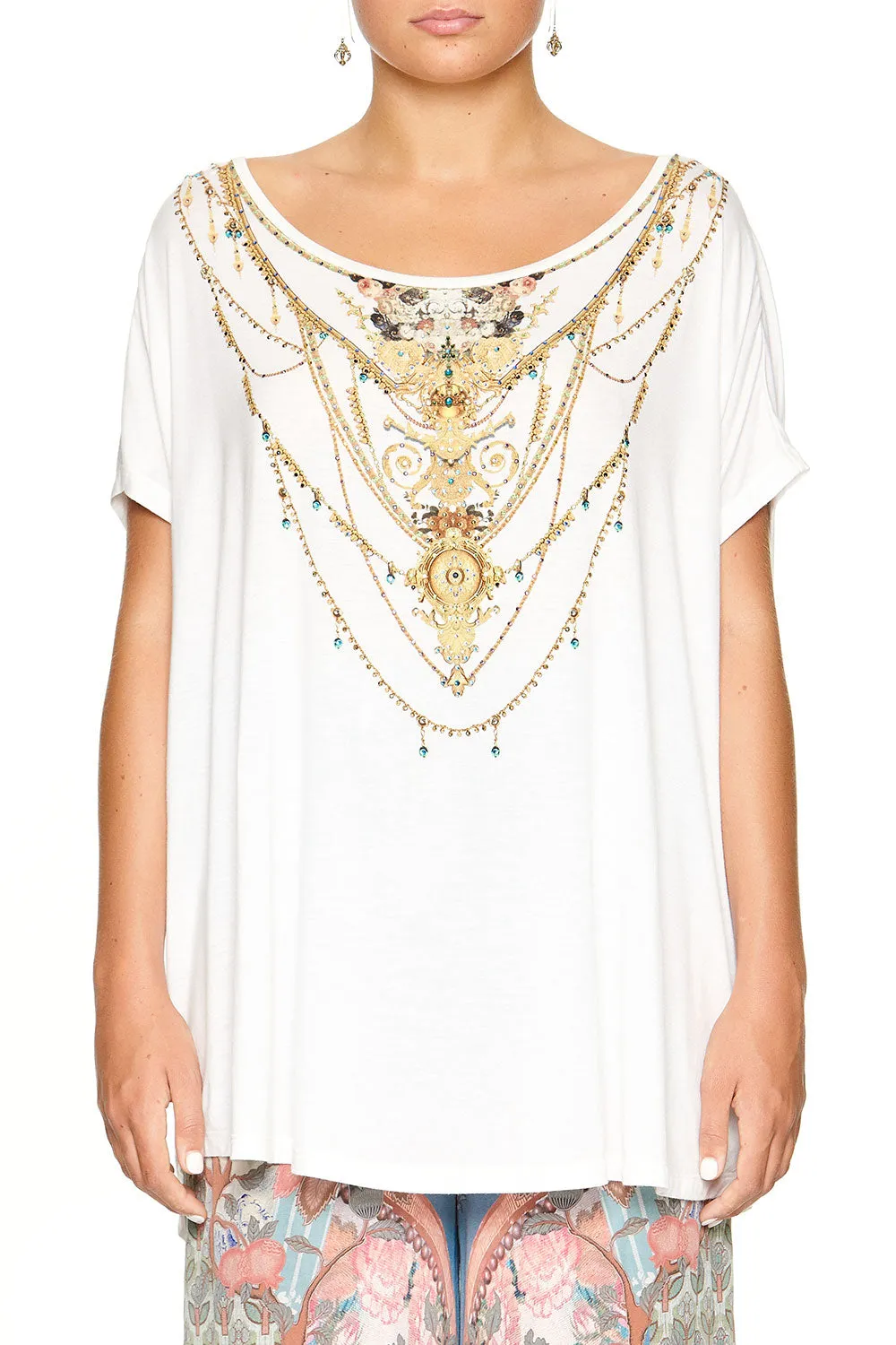 LOOSE FIT TEE OLYMPE ODE