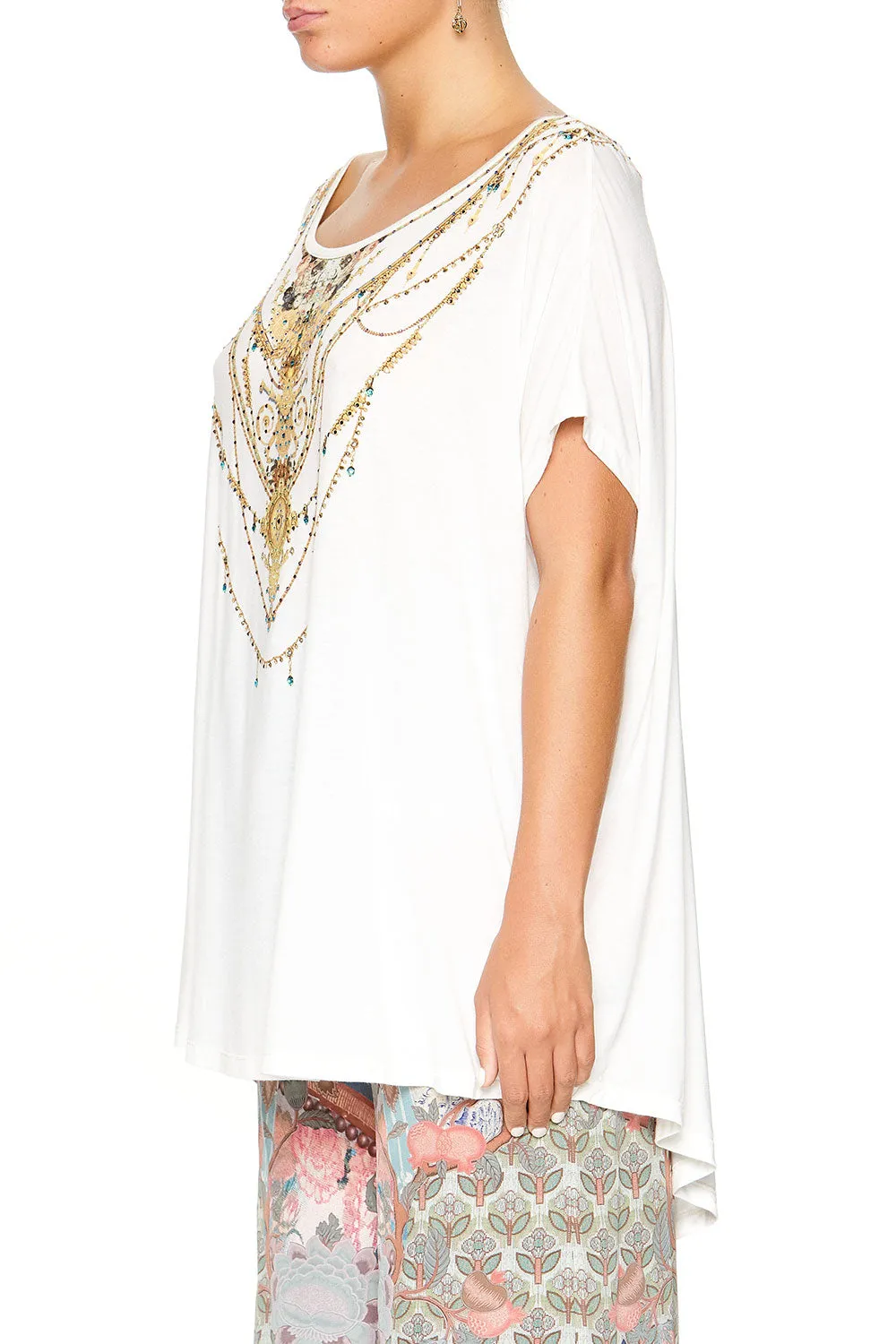 LOOSE FIT TEE OLYMPE ODE