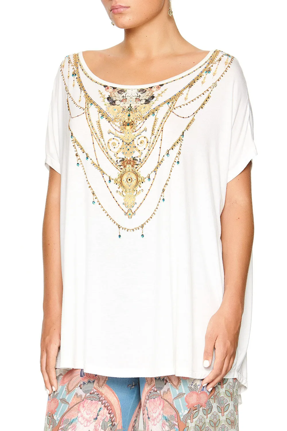 LOOSE FIT TEE OLYMPE ODE