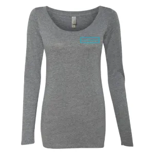 Mavericks Light Grey Women's Long Sleeve