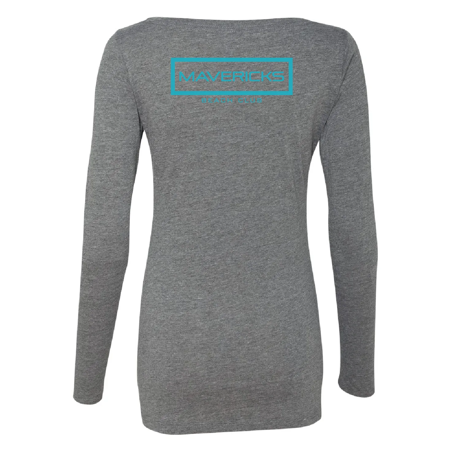 Mavericks Light Grey Women's Long Sleeve
