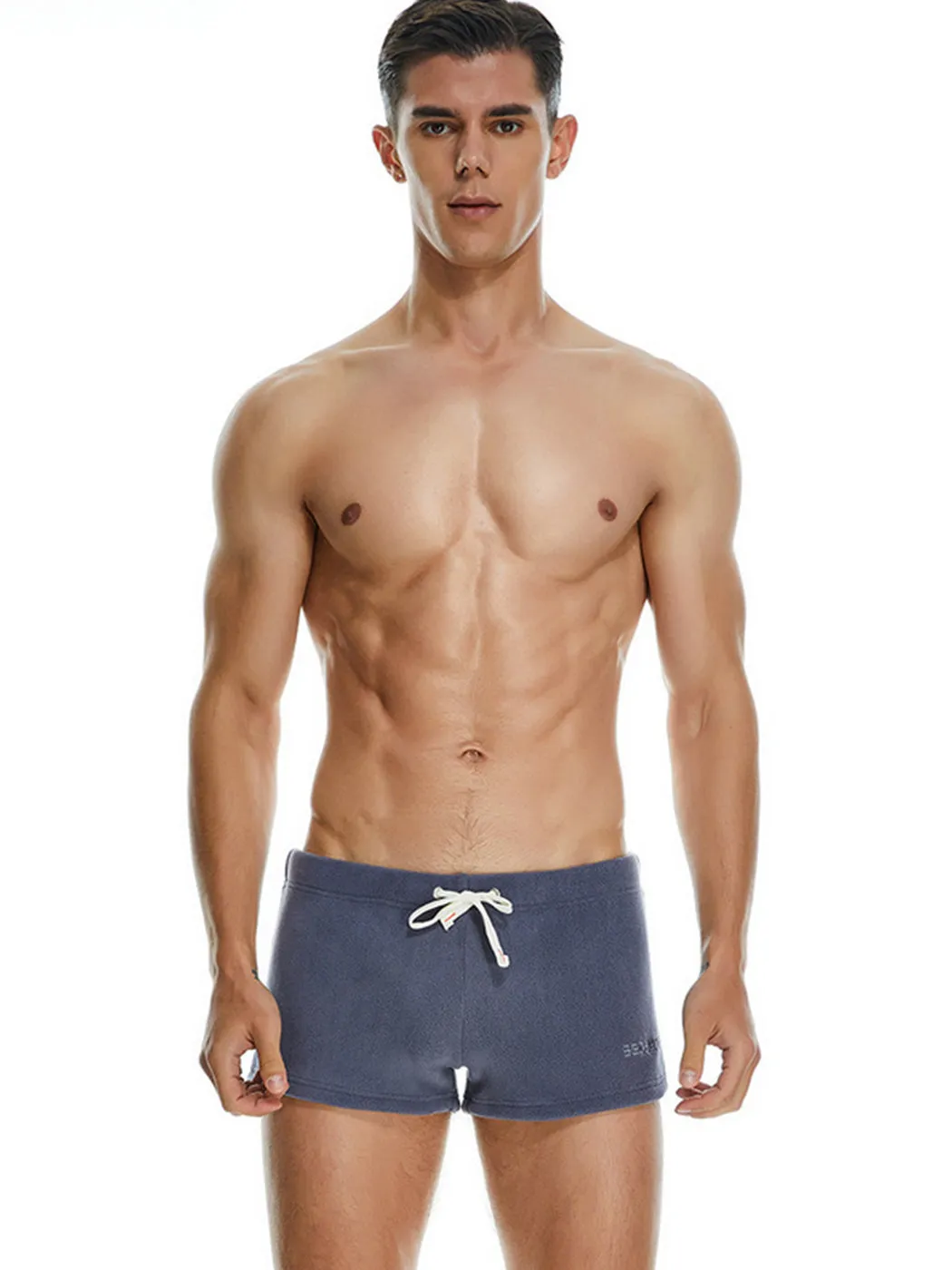 Mens Comfy Plush Pajama Shorts
