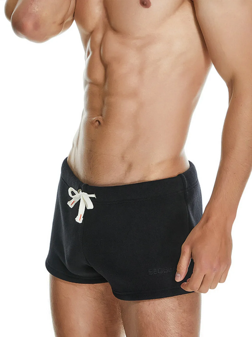 Mens Comfy Plush Pajama Shorts