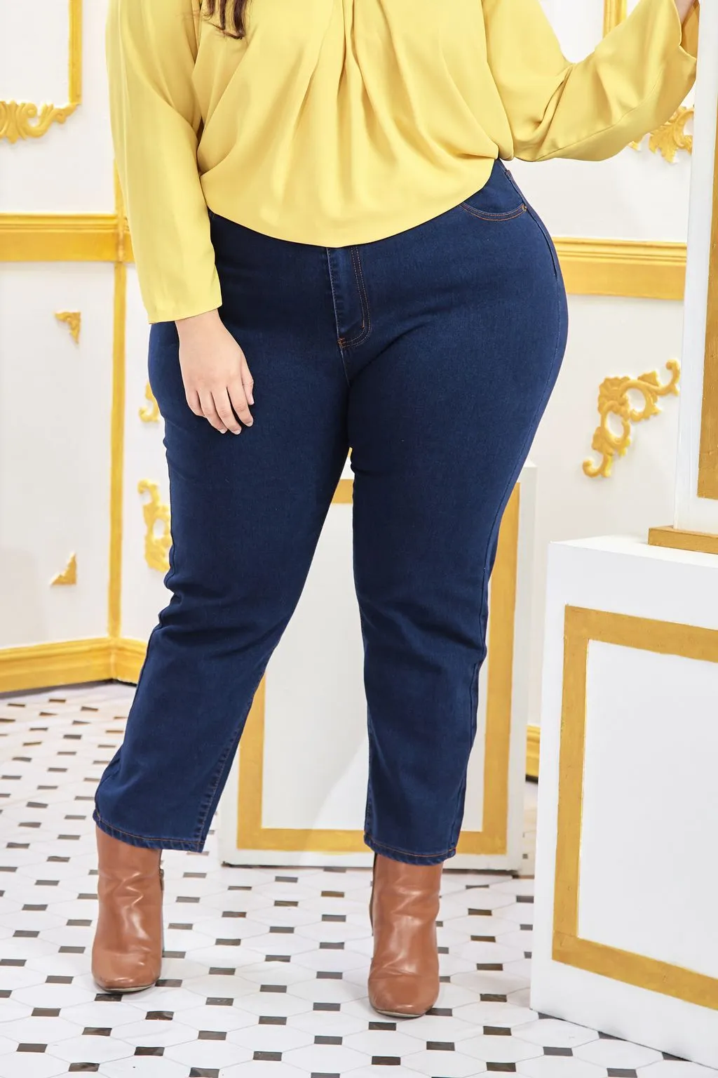 Ms Astrid Slim Fit Basic Jeans