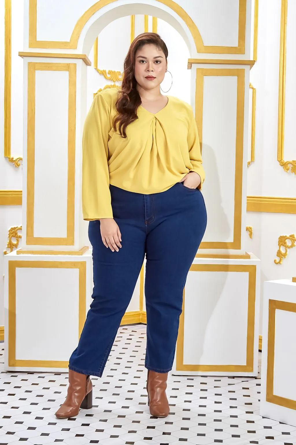 Ms Astrid Slim Fit Basic Jeans