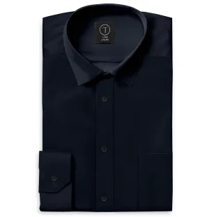 Performance Stretch - Navy - Long Sleeve