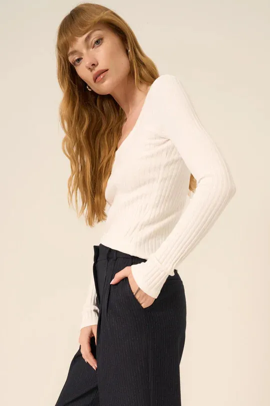 Project Social T What's The Scoop Rib Long Sleeve
