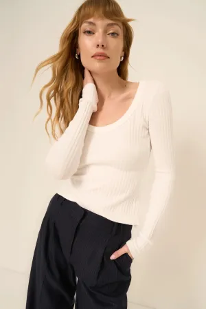 Project Social T What's The Scoop Rib Long Sleeve