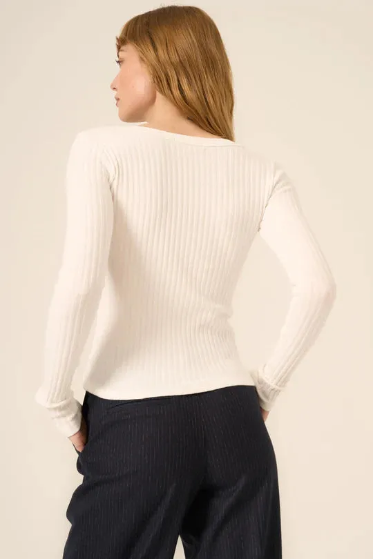 Project Social T What's The Scoop Rib Long Sleeve