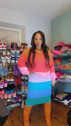 Rainbow Sweater