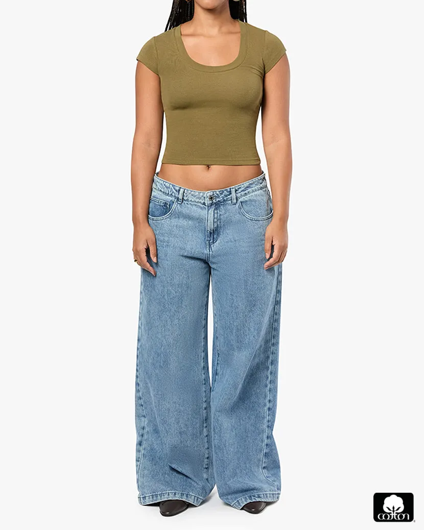 Scoop Neck Tee