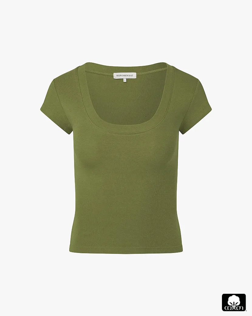 Scoop Neck Tee