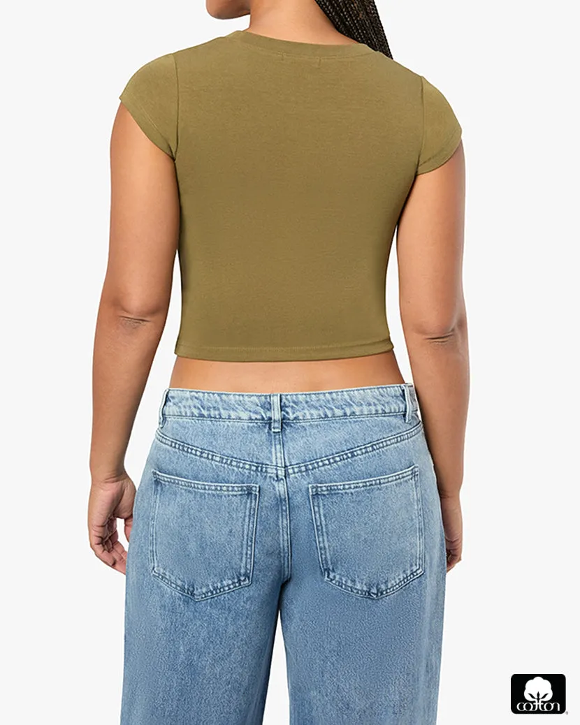 Scoop Neck Tee