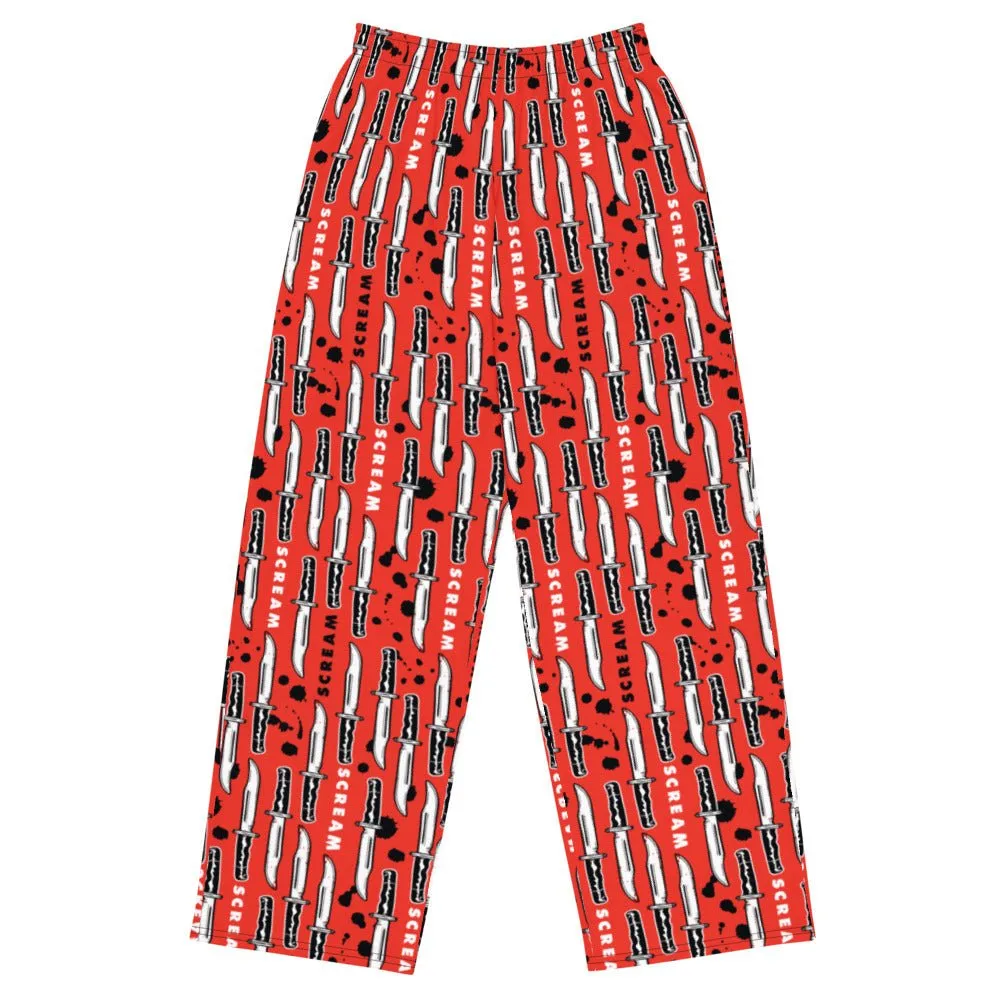 Scream Knife Pajama Pants