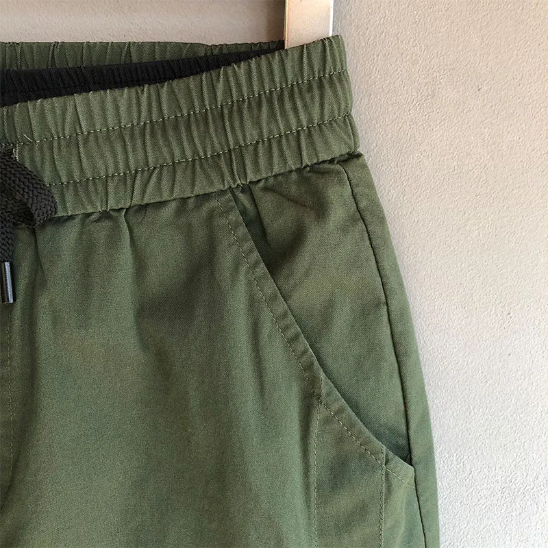 Slim Fit Solid Casual Harem Pants
