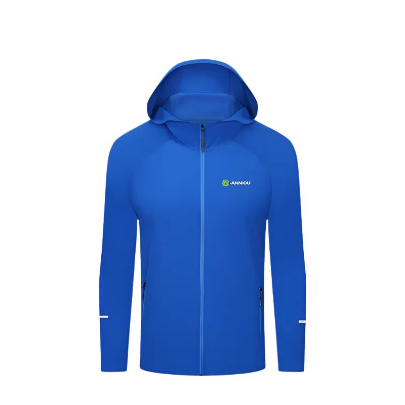 Unisex Hooded Sun Protection Windbreaker