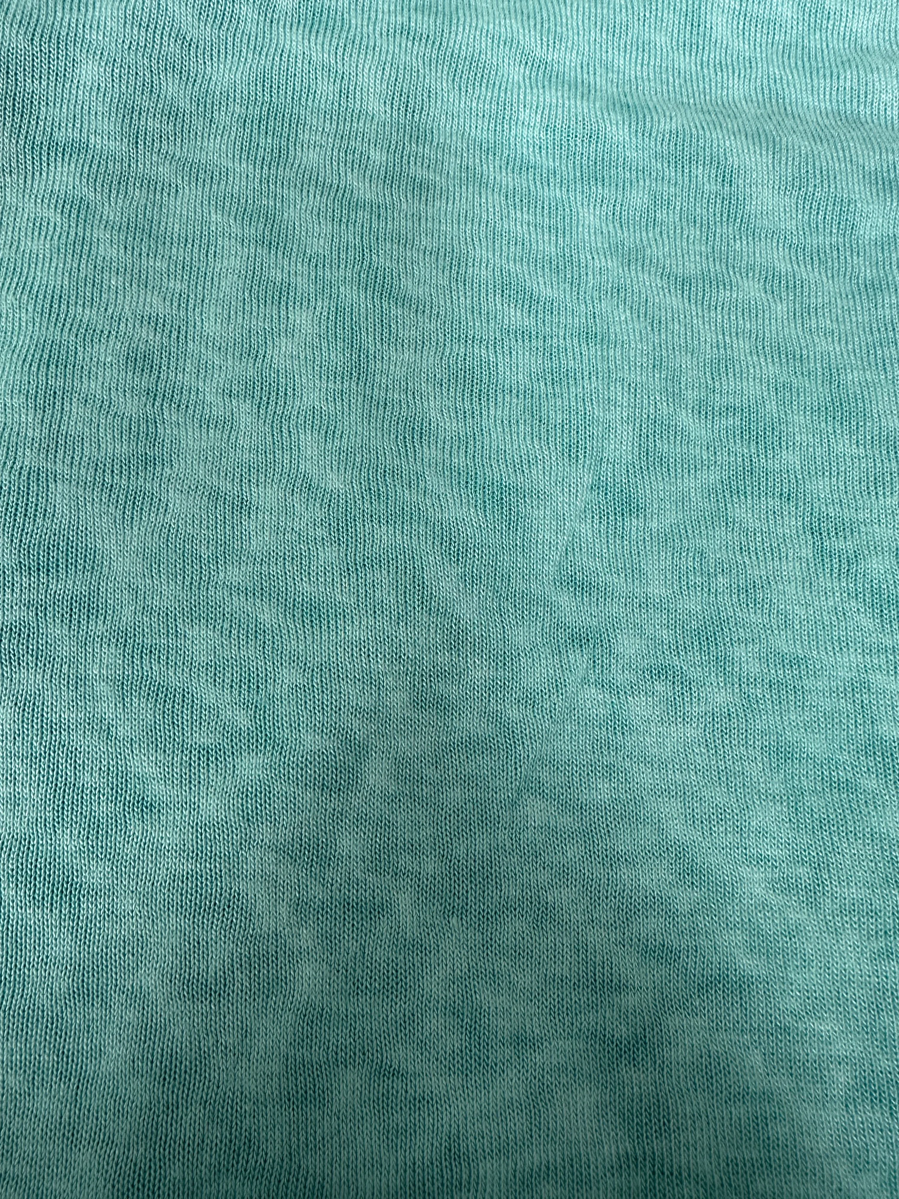 V Neck Lurex Trim Tee