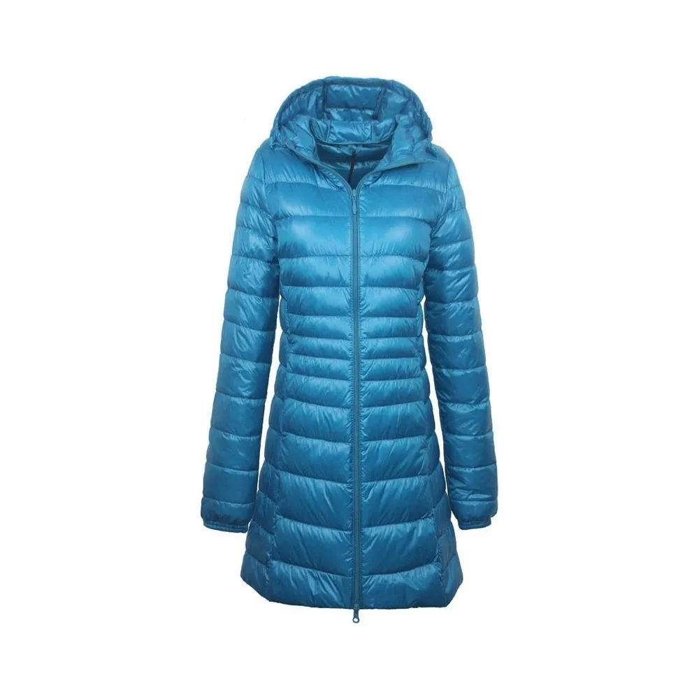 Women's Long Down Winter Ultra Light Jacket With Hood Down Coat 7XL 8XL Plus Sizes