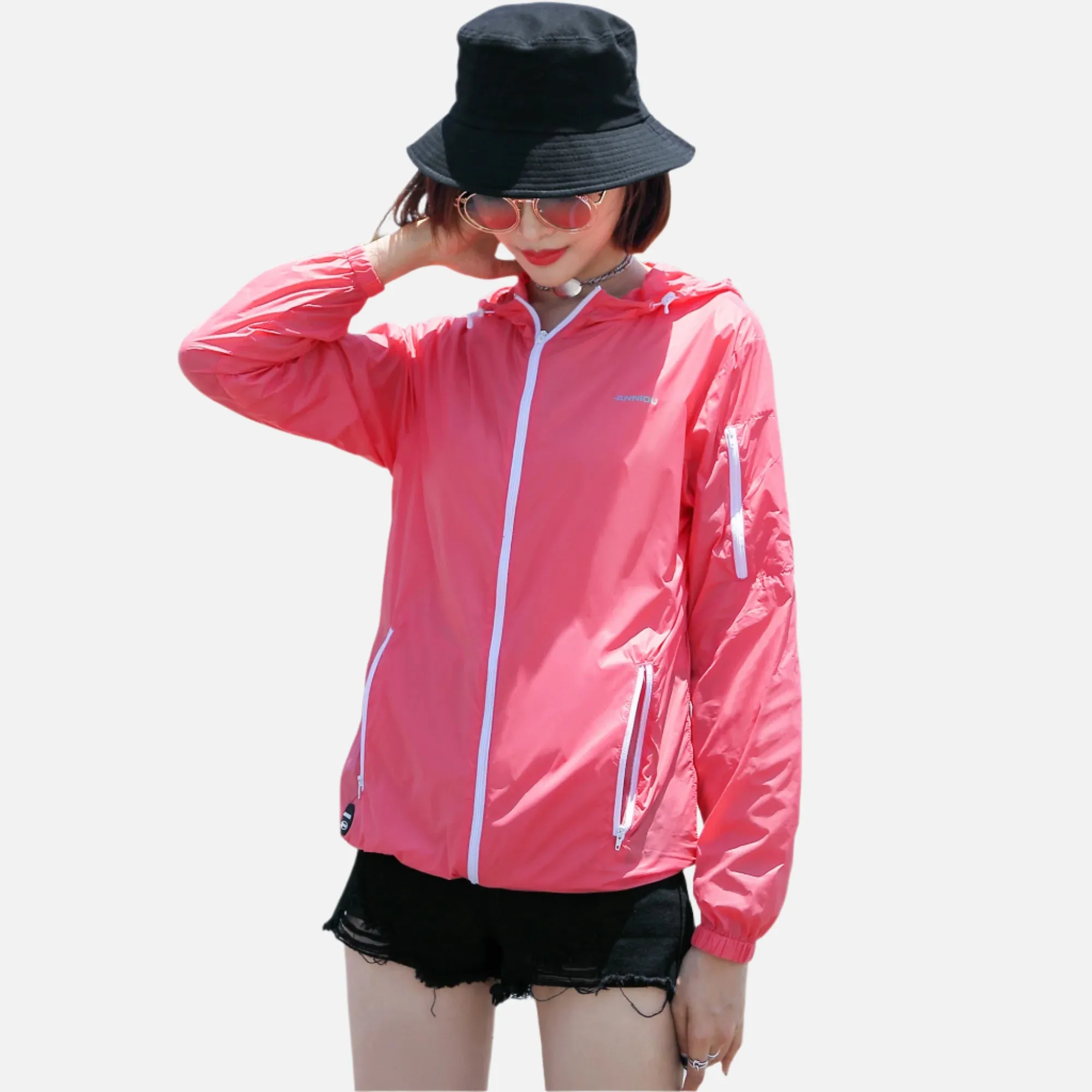 Women's UPF50  Adjustable Lightweight Sun Protection Jacket